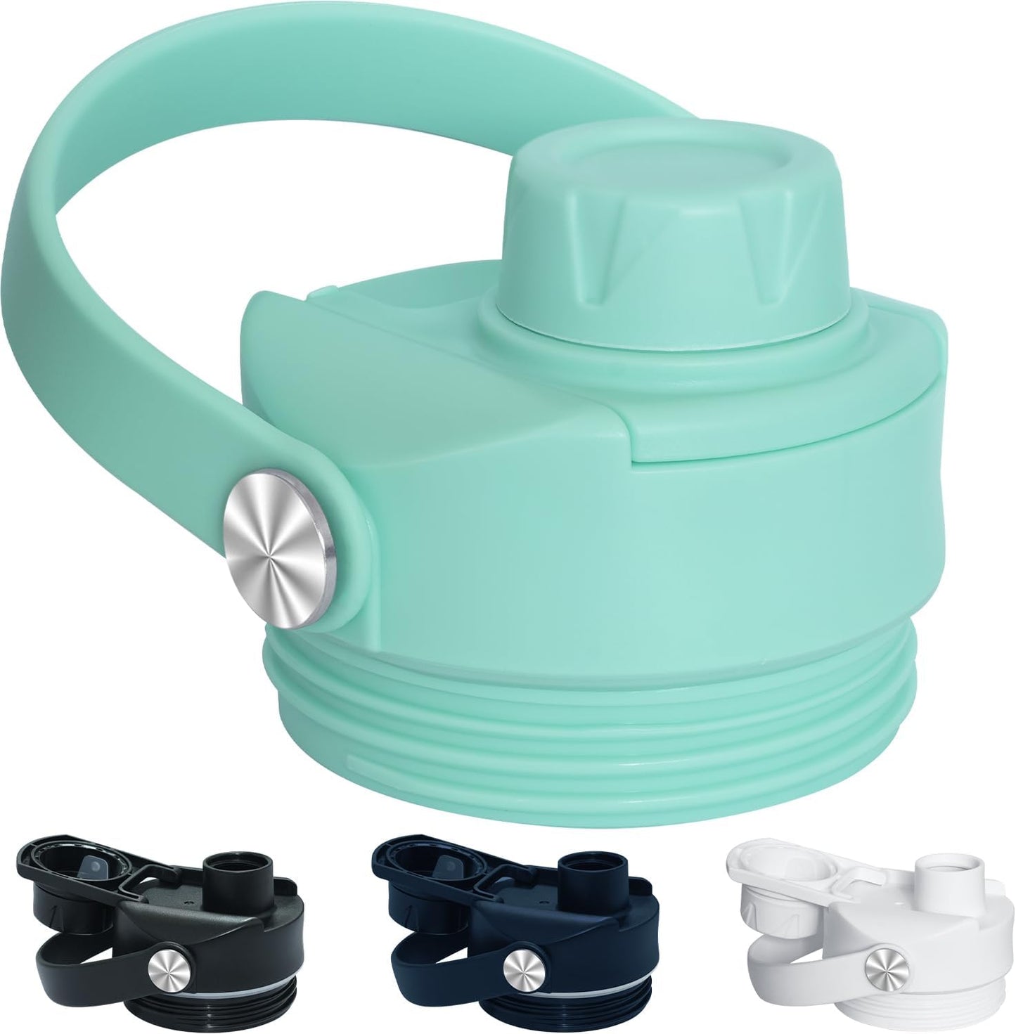 YETI Upgraded Chug Lid - Big Handle Spout Cap for Rambler Water Bottles 12-36 oz | Durable Accessories