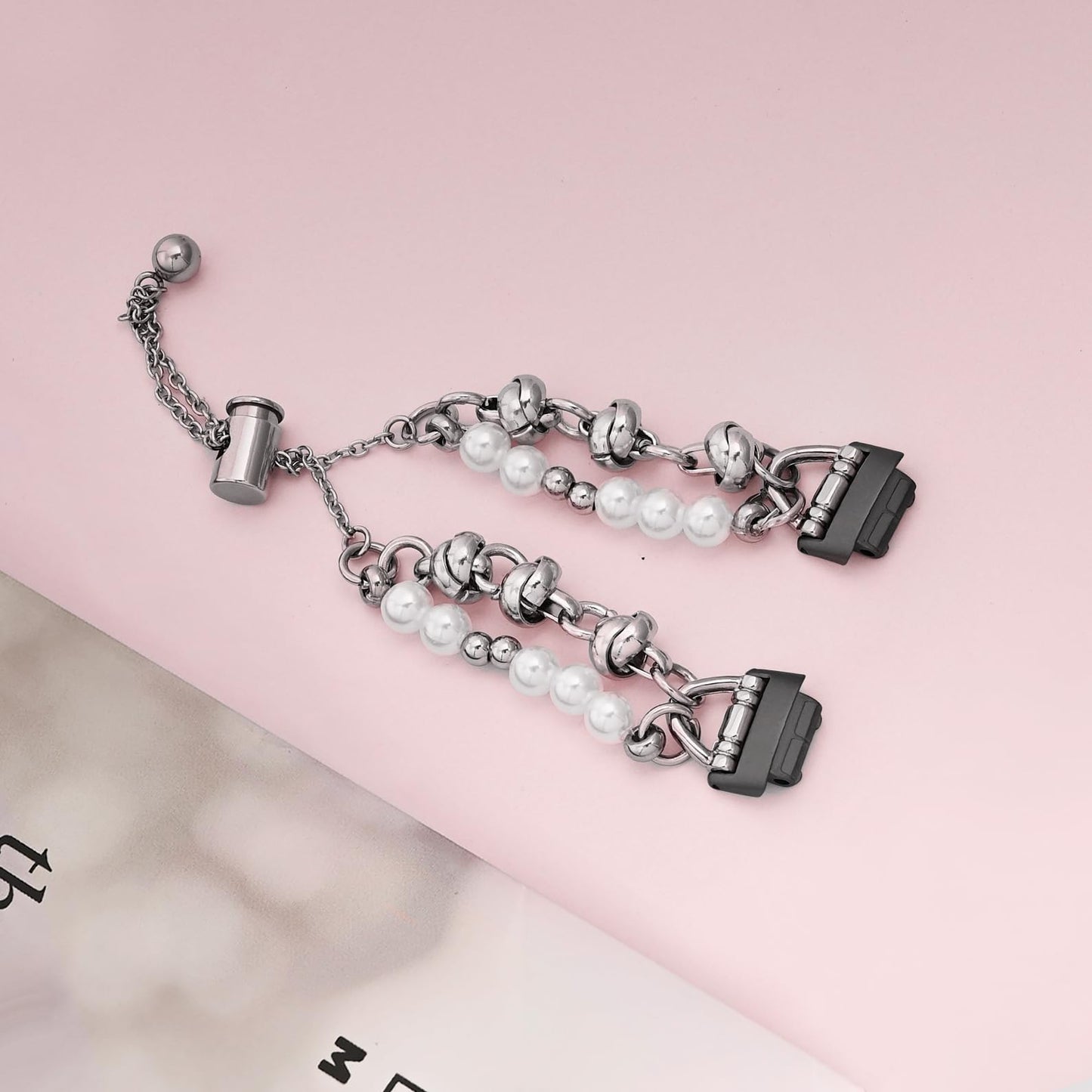 Huadea Beaded Bracelet Compatible with Fitbit Inspire 3 Band/Inspire 2 Band, Fashion Handmade Dressy Jewelry Strap Replacement for Fitbit Inspire 3 Bands for Women Men