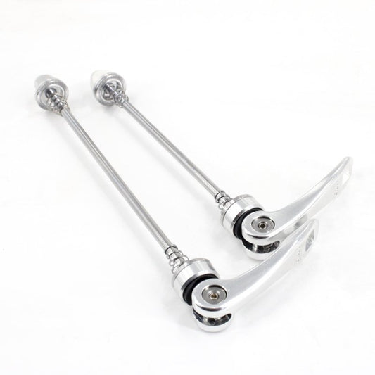 rningo 1 Pair Bike Skewers Ultralight Quick Release Skewers Front Rear Set 115/151 mm Fit for MTB/Road Bike (Sliver)