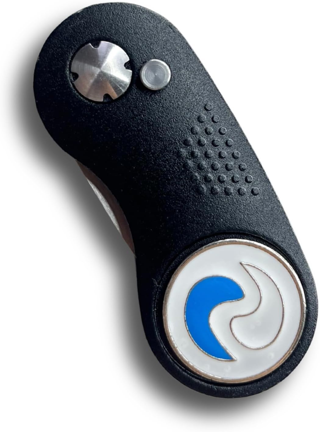 NuRich Golf Divot Repair Tool - All-Metal Design with Magnetic Ball Marker | Compact & Portable Golfer Accessory