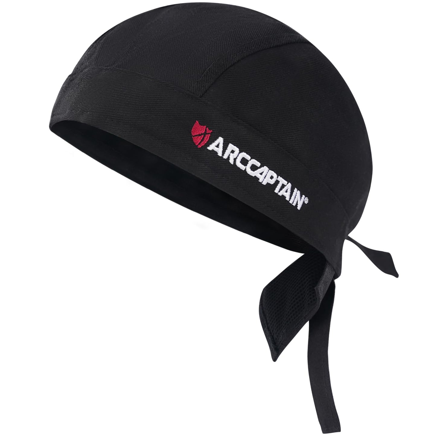 ARCCAPTAIN 2 Pcs Welding Cap, Welding Doo Rag, Protective Welders Cap, Welding Hat for Men and Women, Fireproof Cotton and Durable for Safety, M Size