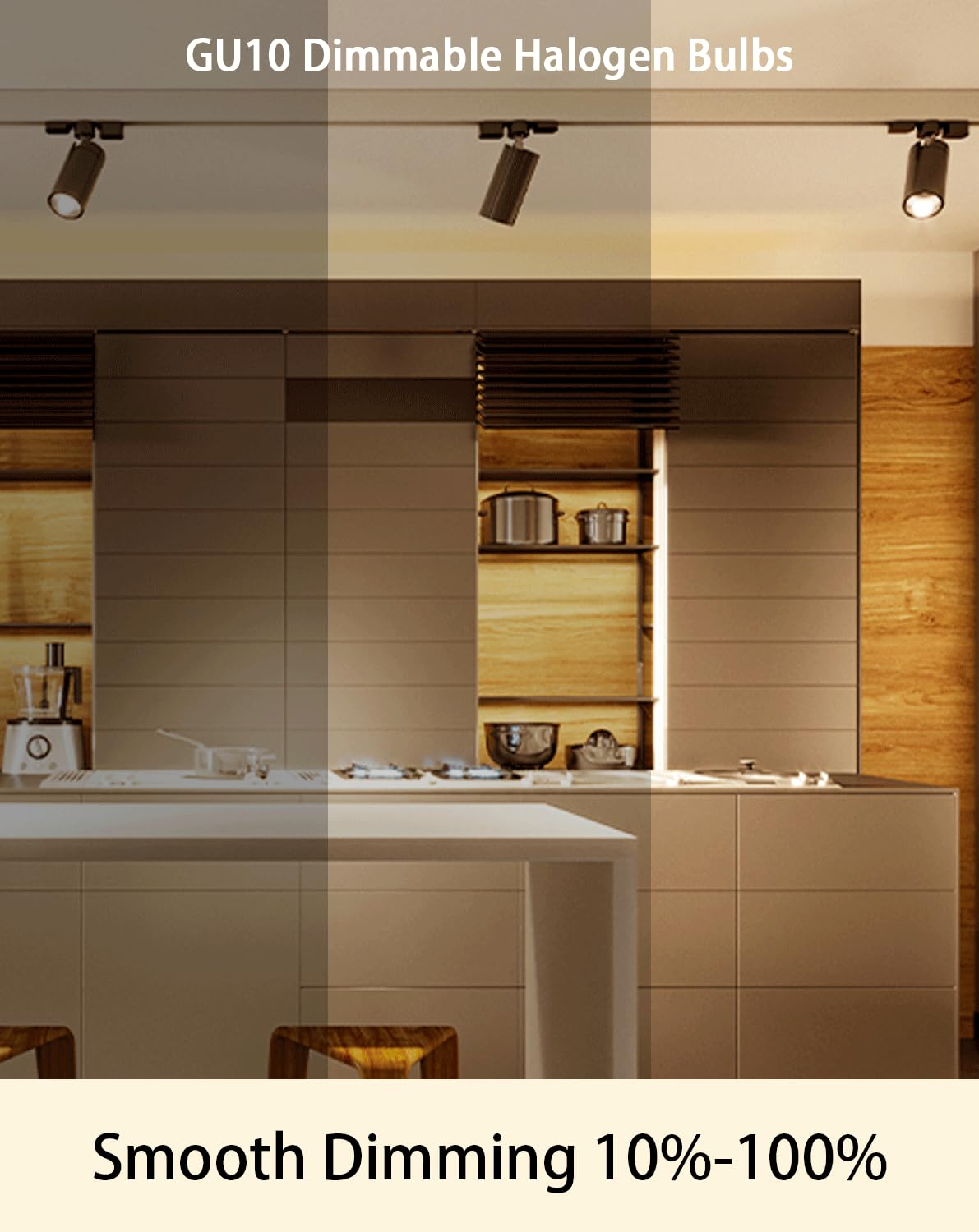 RAGFOZ GU10 Halogen Light Bulb 50W 120V,Tlffggl024 Uv Bulb, GU10+C, MR16 Light Bulb for Candle Warmer Lamp, Dimmable, 2700K Warm White for Reflector Track Lighting, Recessed Lighting