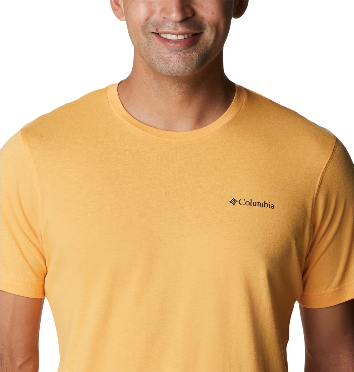 Columbia Men's Thistletown Hills Short Sleeve, Mango Heather, 2X Big