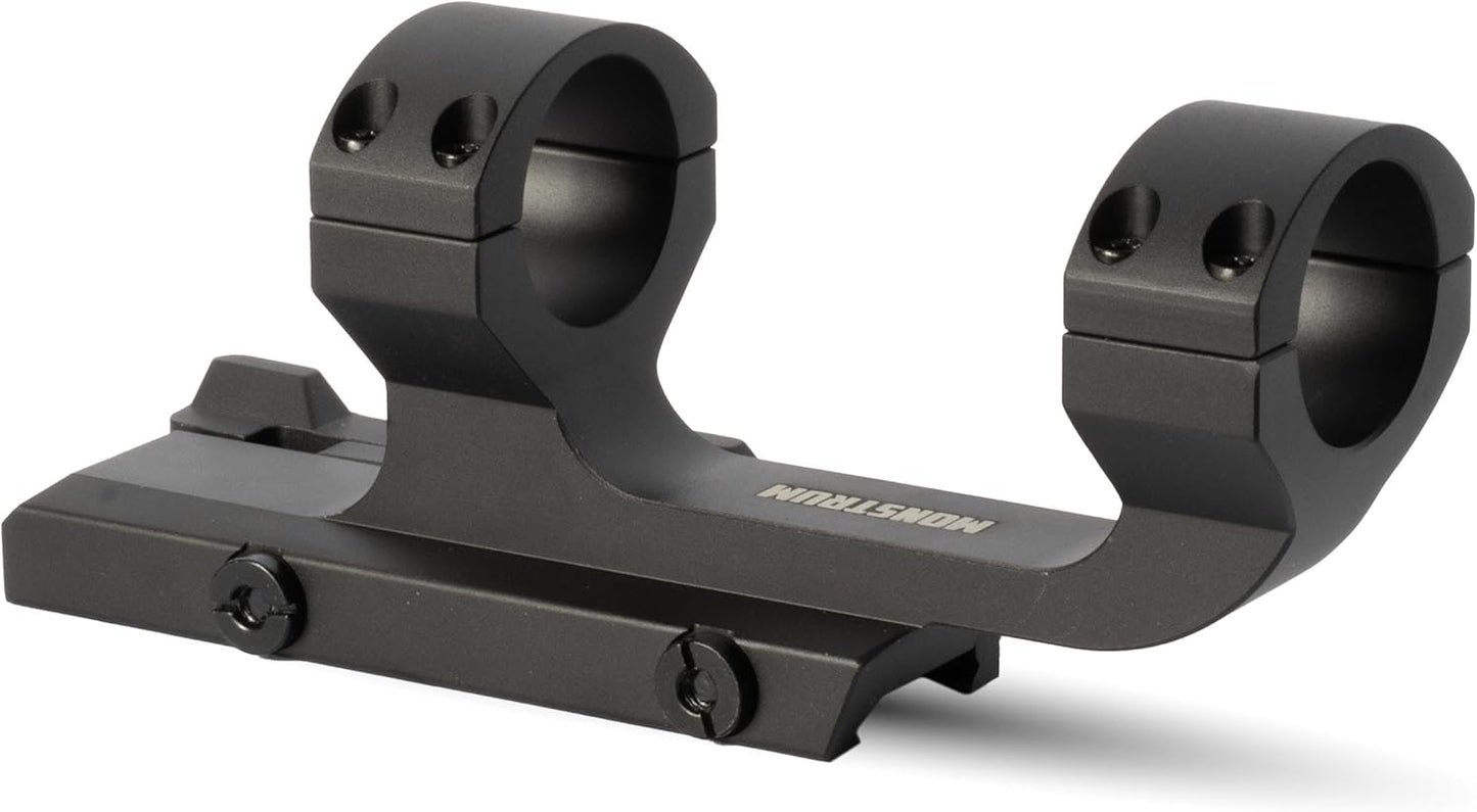 Monstrum Hypergrip Slim QD Scope Mount - Quick Detach Design for Easy Installation