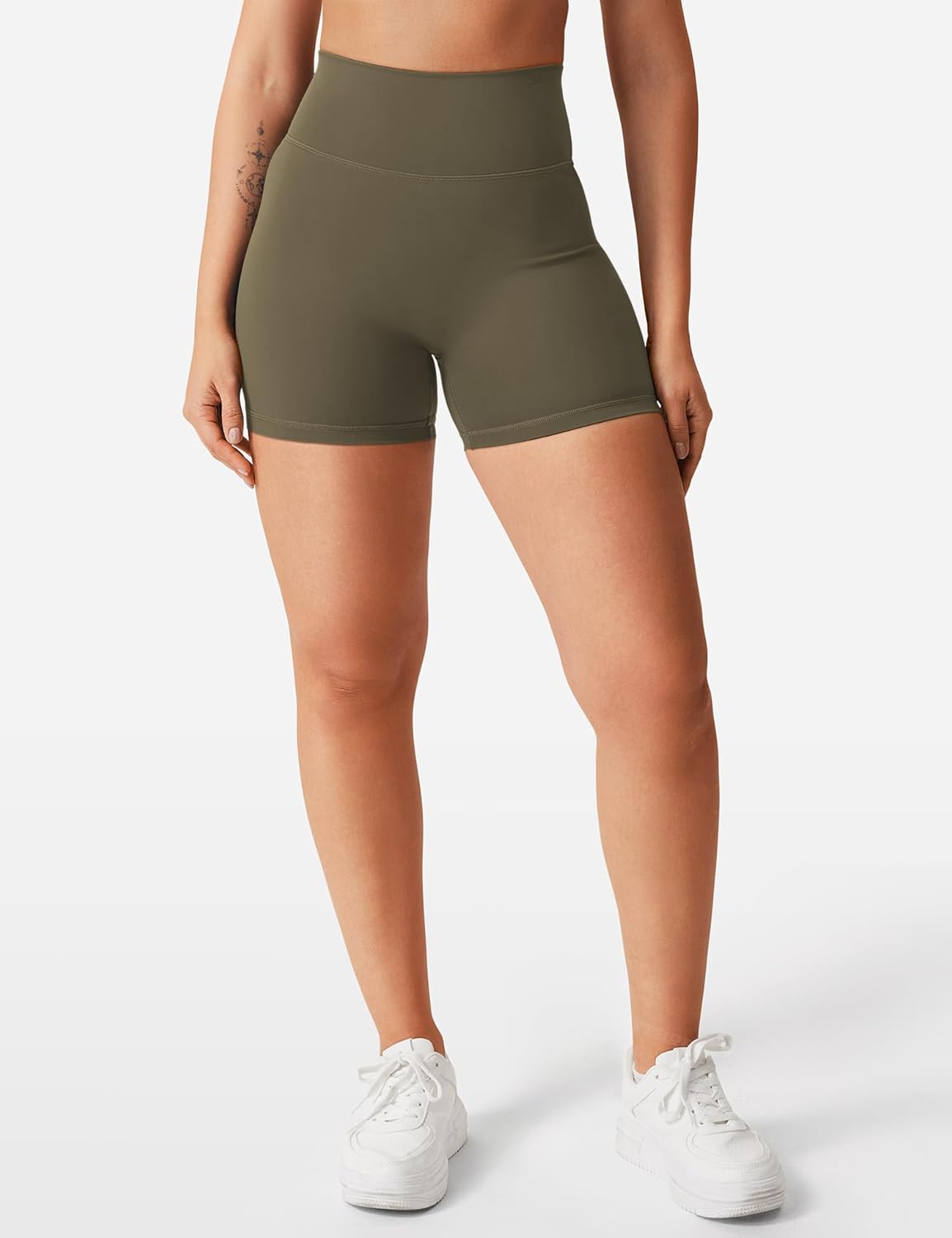 YEOREO Women's Biker Shorts - High Waist Tummy Control | 3.6"/4.5"/6" Workout & Yoga Shorts