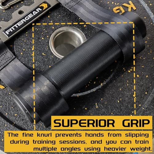 FITTERGEAR 60mm Wrist Wrench Arm Wrestling Trainer, Heavy Duty Grip Strength Handle