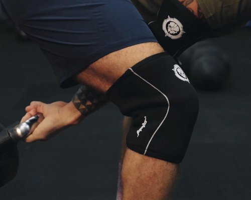 Jupiter Knee Sleeves - 7mm Compression Braces for Squats & Weightlifting | Unisex Small Size