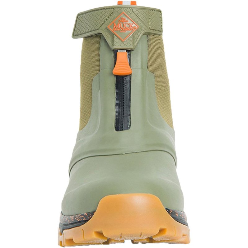 Men's Apex Mid Zip Size 12(M) Olive