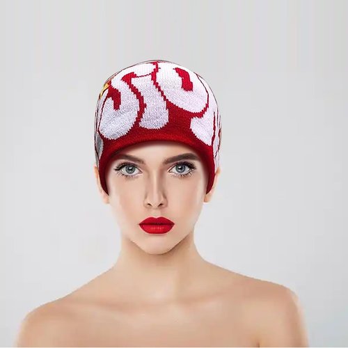 QCWN 4Pcs Y2k Beanie Knitted Hat Winter Warm Gothic Pattern Graphic Hat Acrylic Knitted Y2k Hats Accessories Streetwear Beanie for Men Women