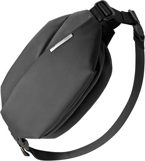 Inateck Sling Bag X - Multi-Pocket Crossbody Shoulder Bag | Adjustable, Water-Resistant, Black, Large