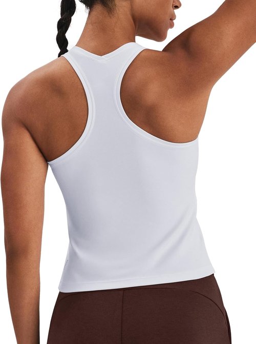 K-Swiss Women's Tank Top - Racerback Sleeveless Gym Shirt for Athletic Yoga | Slim Fit, Waist-Length