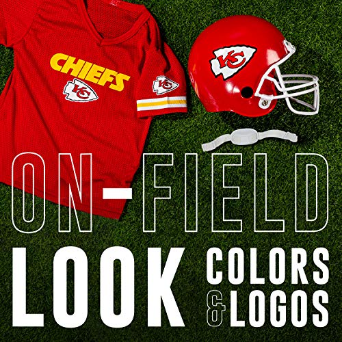 Kansas City Chiefs Kids NFL Helmet and Jersey Costume Set - Medium