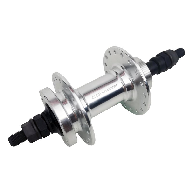 DONSP1986 Bicycle Wheel Part Bicycle Rear Hub 36 Hole, Disc Brake Wheel Hub, Rear Width 135mm, Aluminum Alloy Bike Hub (Silver)