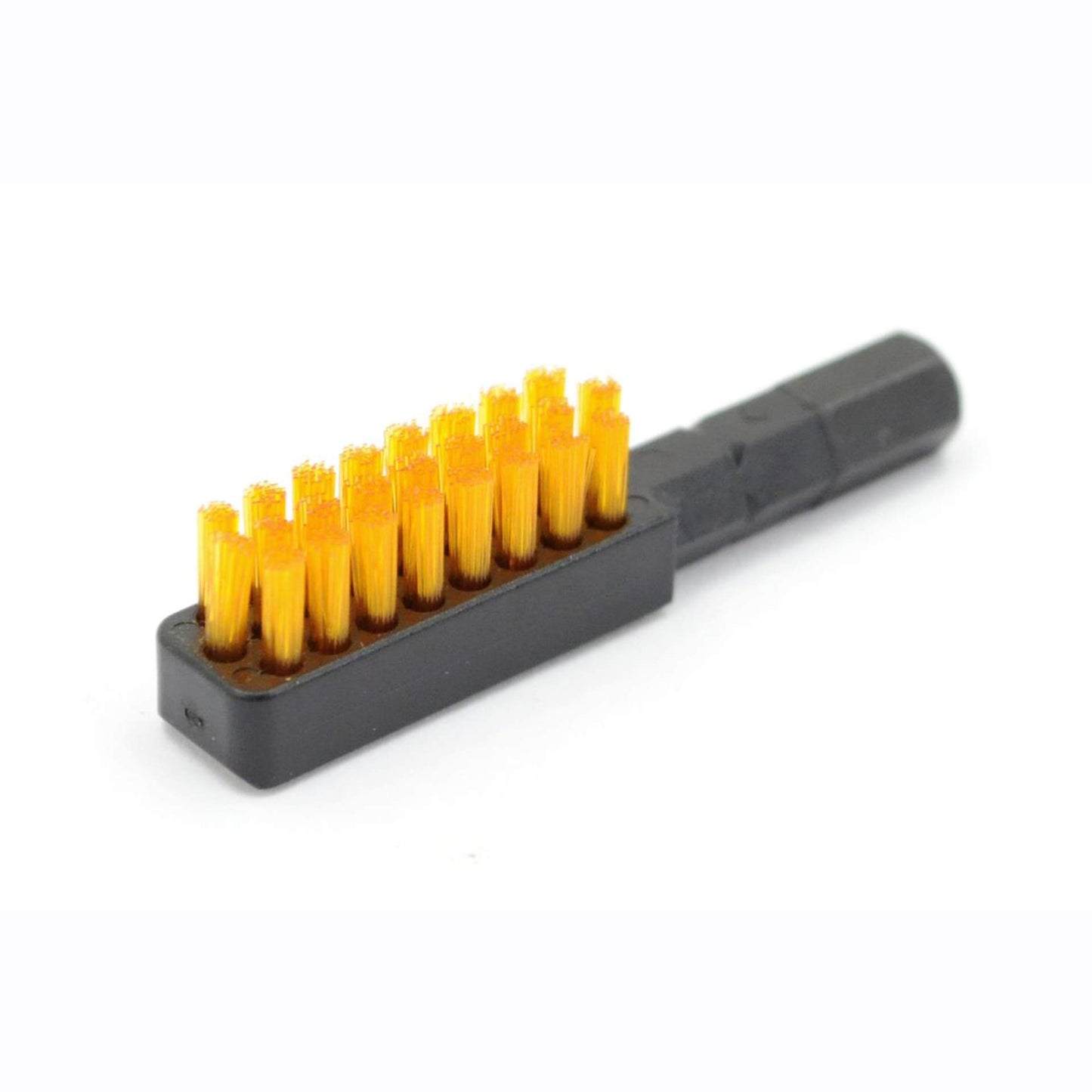 Prestacycle Chain Cleaning & Lubricating Brush Specialty Bit, Converts Prestacycle Bits Tools into Compact Micro Brush for Bike Chains, Cogs & Tight Spaces, Portable Bike Maintenance Accessory