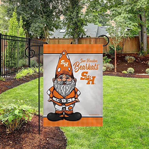 NCAA Gnome Garden Flag - Sam Houston State Bearkats 13" x 18"