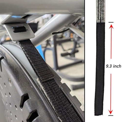 LOOEEL Exercise Bike Friction Belt Resistance Belt,PP Exercise Bike Replacement Parts with Control Knob,Suitable for Replacement Home and Gym Fitness Bike Friction Strap.
