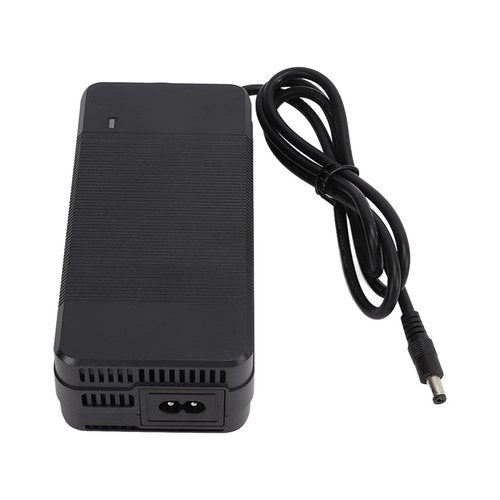 RiToEasysports Electric Scooter Battery Charger, 42V 3A Power Supply Adapter lectric Scooter Lithium Battery Charger Power Adapter with LED Indicator Compatible with Most Types of Electric (US
