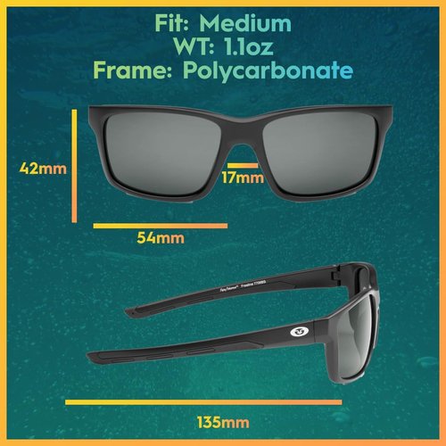 Flying Fisherman Polarized Sunglasses - AcuTint UV Blocker for Fishing & Outdoor Sports