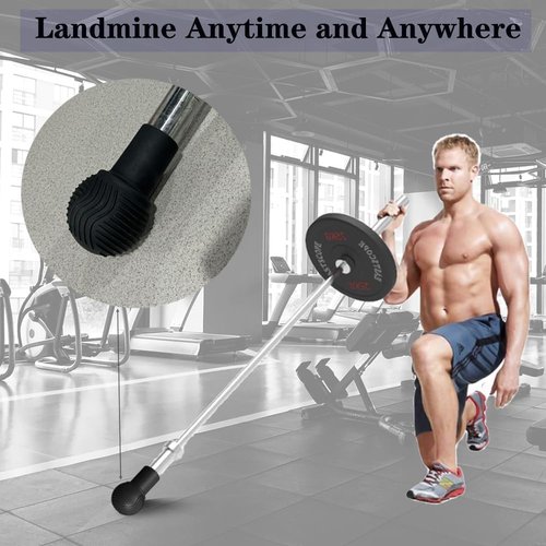 Landmine Attachment | Barbell Exercise Tool for Press, Row & Spin | Fits 2'' Olympic Bars