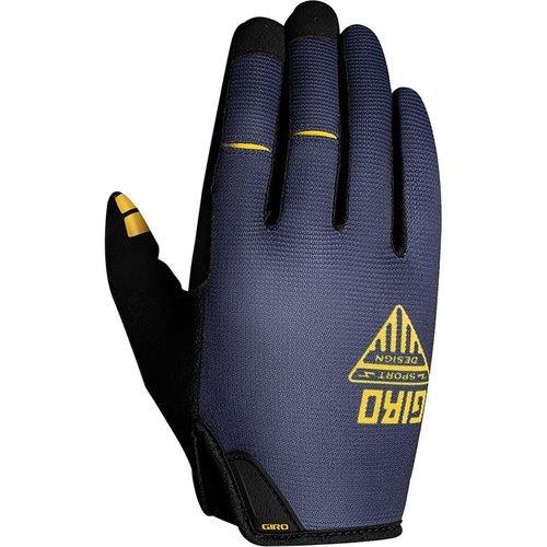 Giro DND Men Mountain Cycling Gloves - Dark Shark/Spectra Yellow, (2024) X-Large