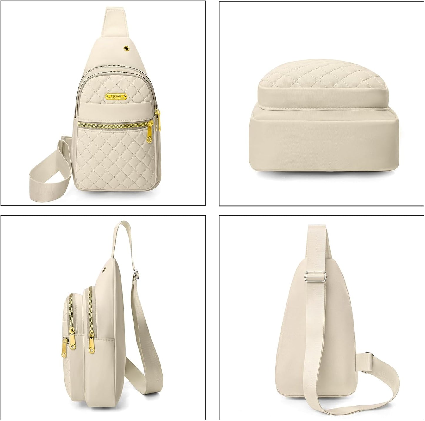 Skiennix Small Sling Bag - Casual Crossbody Backpack for Women & Men | Compact Design, Versatile Use