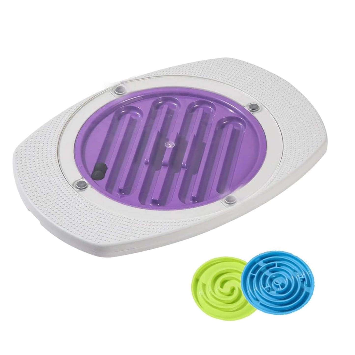 Lydnvjx Balance Board Maze, 20 Inch Maze Balance Plate, Anti Slip Balance Board with 3 Replacement Maze Disks, Maximum Load of 165 Pounds