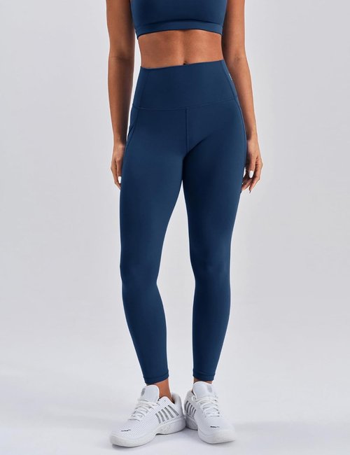 K-Swiss Women's Leggings - Soft Stretchy High Waist 25" Yoga Pants with Pockets for Casual Workouts