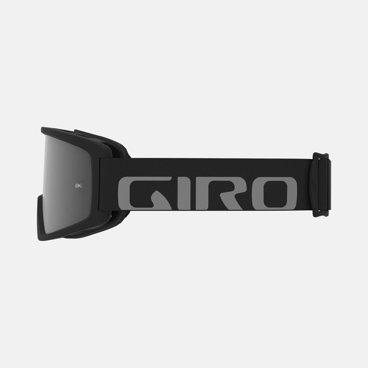 Giro Tazz MTB Goggle for Dirt Biking - Black/Grey - Smoke Lens (+ Bonus Clear Lens)