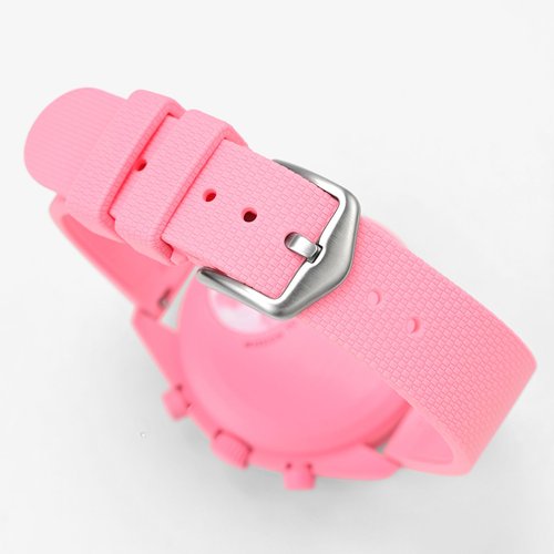 LDDAL Watch Bands for Moonswatch Watch，Silicone Quick Release Watch Strap Compatible with Omega X Swatch Moonswatch Speedmaster 20mm Men Women Watch Band Replacement (pink)