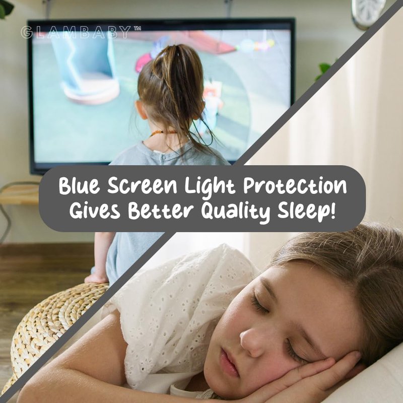 GlamBaby Serena Sunglasses for kids - 100% UVA/UVB Protection - Cat Eyed Kids Sunglasses - Lightweight, Stylish & Trendy Sunglass for Boys and Girls - Perfect for Children Aged 0-2 Years (Black)