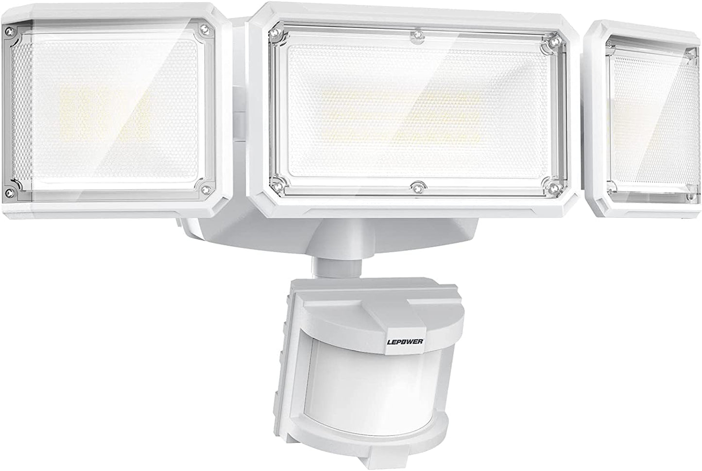 1500LM Battery Powered LED Flood Light with Motion Sensor - Waterproof Security Light for Garage, Yard & Porch