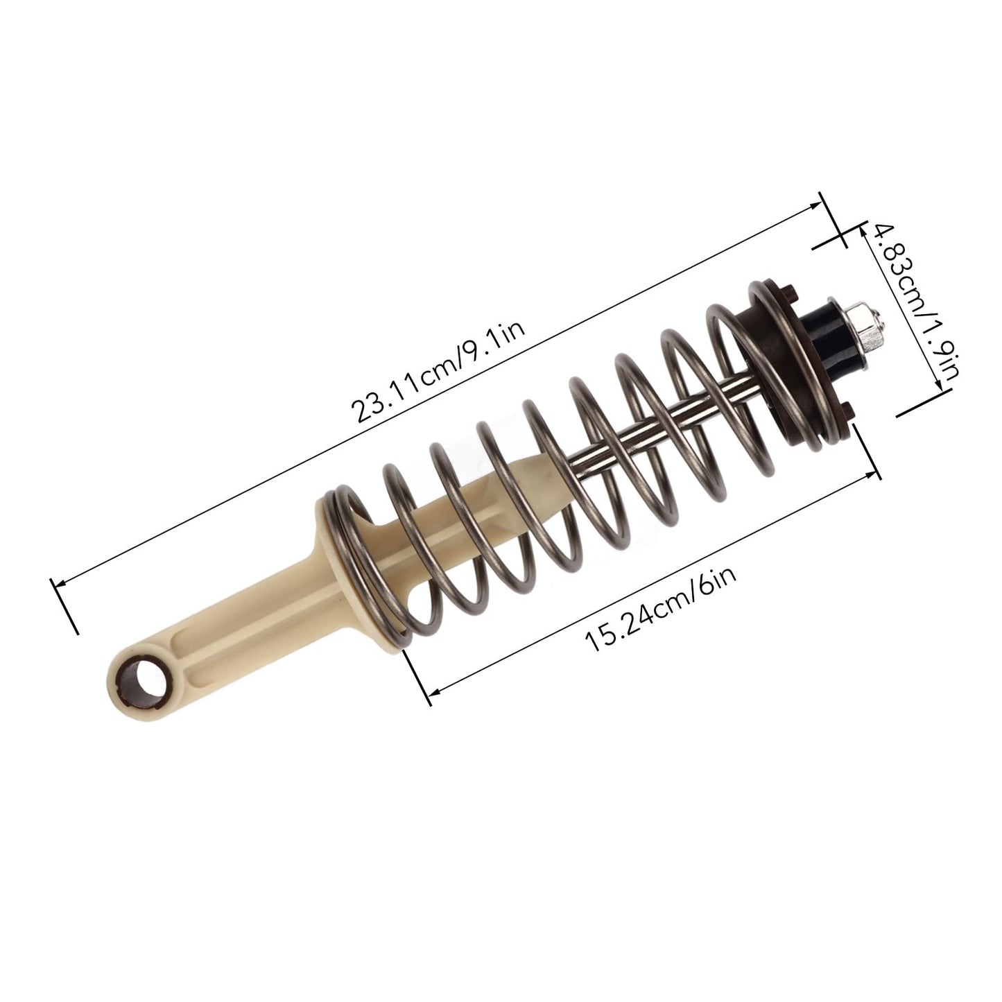 Auto Parts, Cart Accelerator Return Spring Rod 1017378 Replacement for Car DS Gas Electric 1996 UP