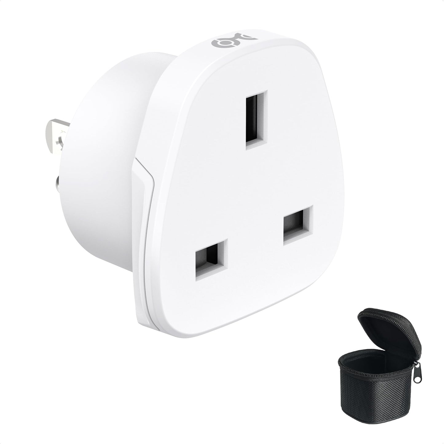Cable Matters UK to US Plug Adapter, Convert Type B Outlet to Work with Type G Plugs from United Kingdom/Ireland/Singapore/Dubai/Malaysia/Hong Kong, CE & RoHS Certified