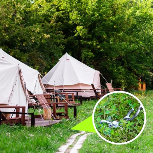 12 pcs 3/8 x 12 inch Heavy Duty Ground Anchors Tent Stakes Kit