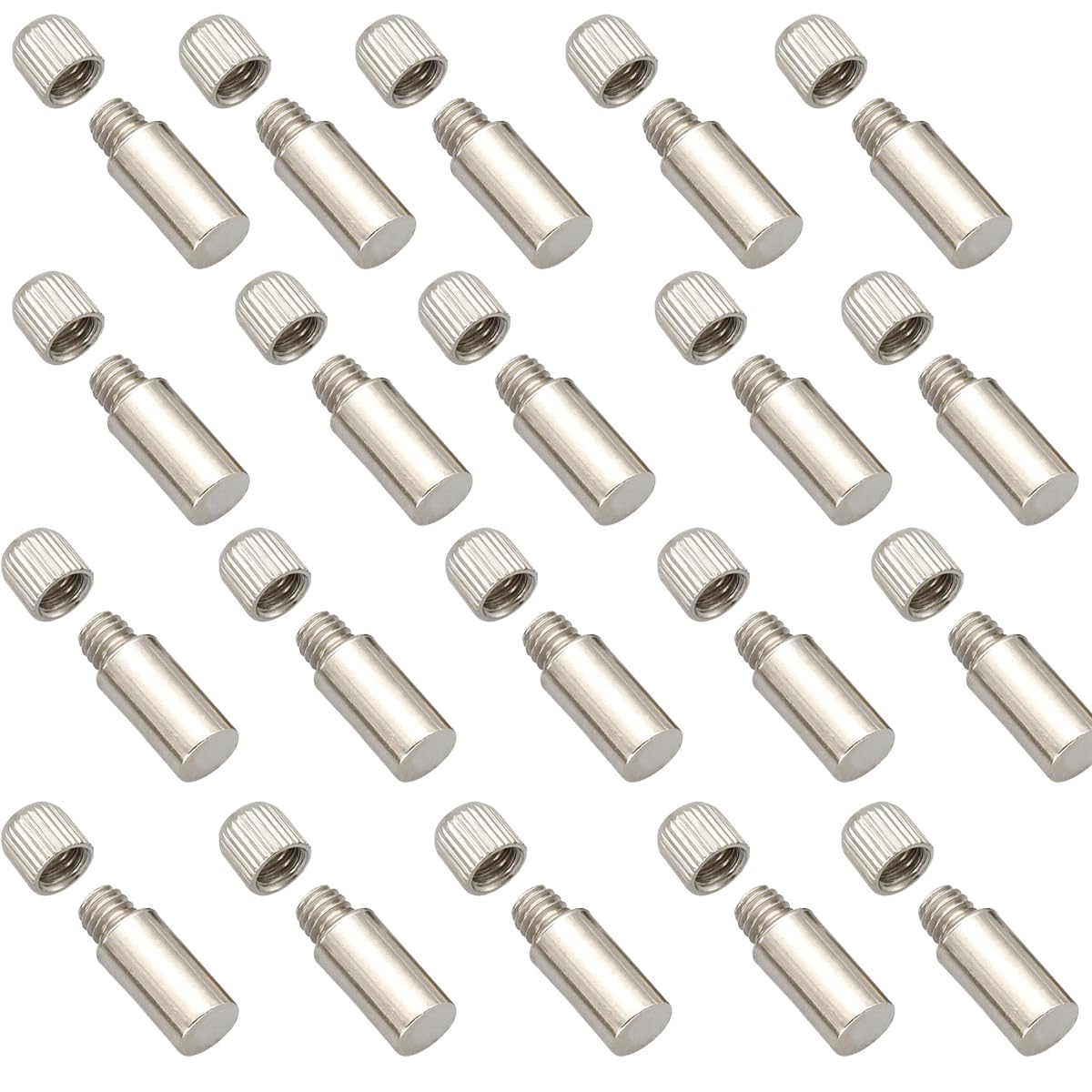 40Pcs 0.31 Inch 8 MM Shelf Support Peg 8mm Shelf Pins Kit Bracket Shelf Holder Replacement Peg for Cabinet Shelf Kitchen Furniture Book Shelves Holder Locking Pins (8mm)