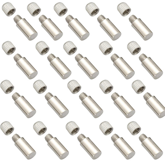 40Pcs 0.31 Inch 8 MM Shelf Support Peg 8mm Shelf Pins Kit Bracket Shelf Holder Replacement Peg for Cabinet Shelf Kitchen Furniture Book Shelves Holder Locking Pins (8mm)