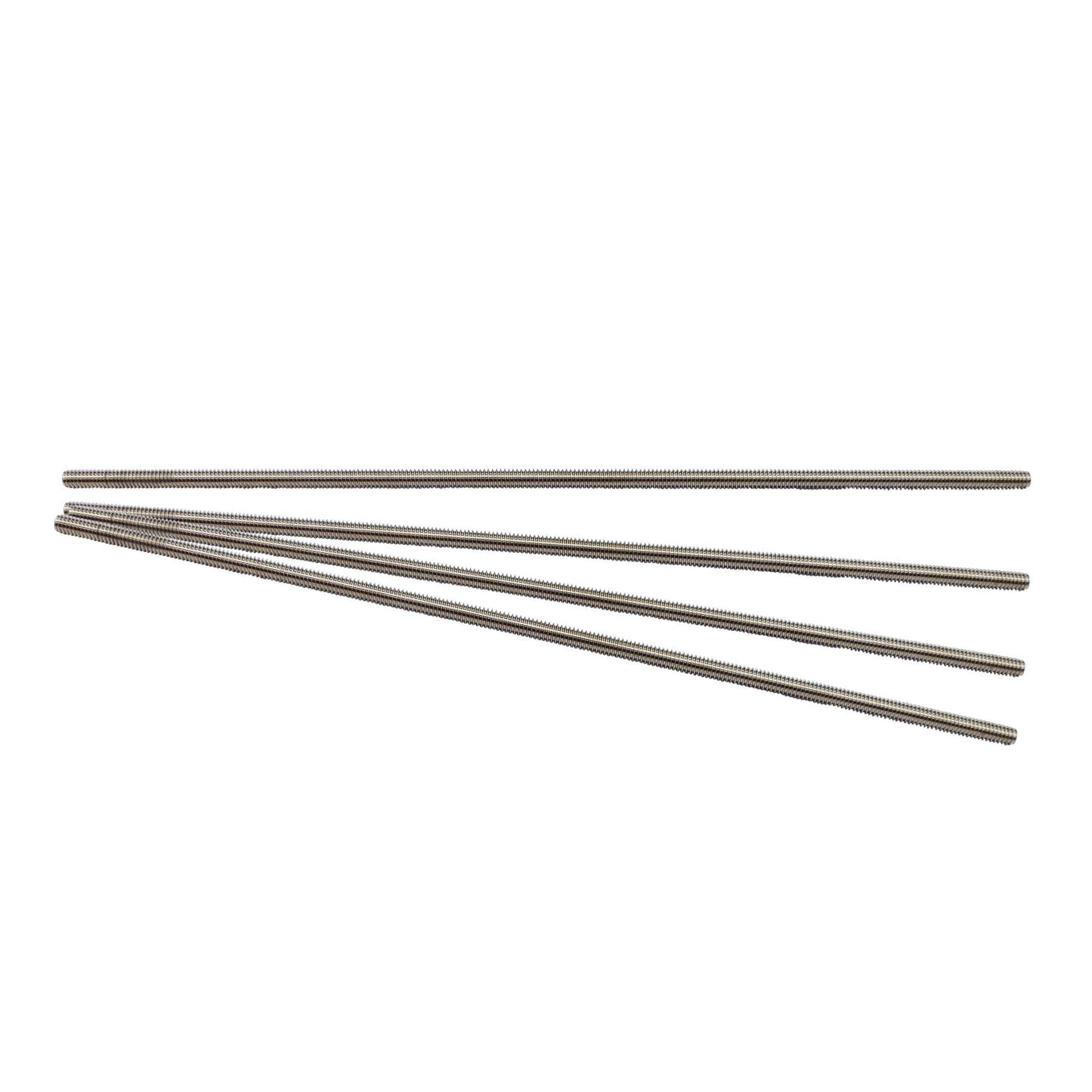 Aiwaiufu 1/4"-28 Stainless Steel Threaded Rods, 12Inch Fully All Threaded Rods (Pack of 4)
