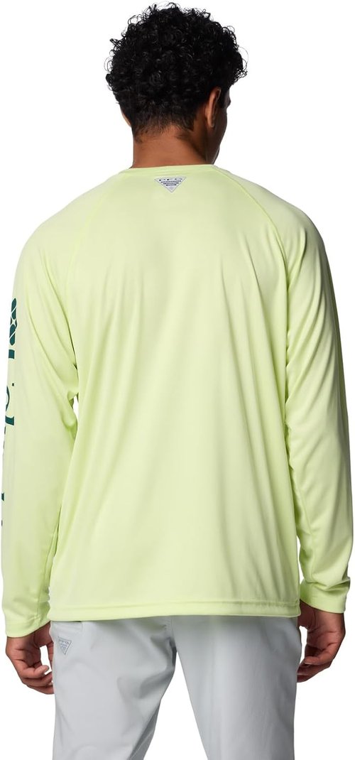 Columbia Men's PFG Terminal Tackle Long Sleeve Fishing Shirt - Lightweight & Quick-Dry