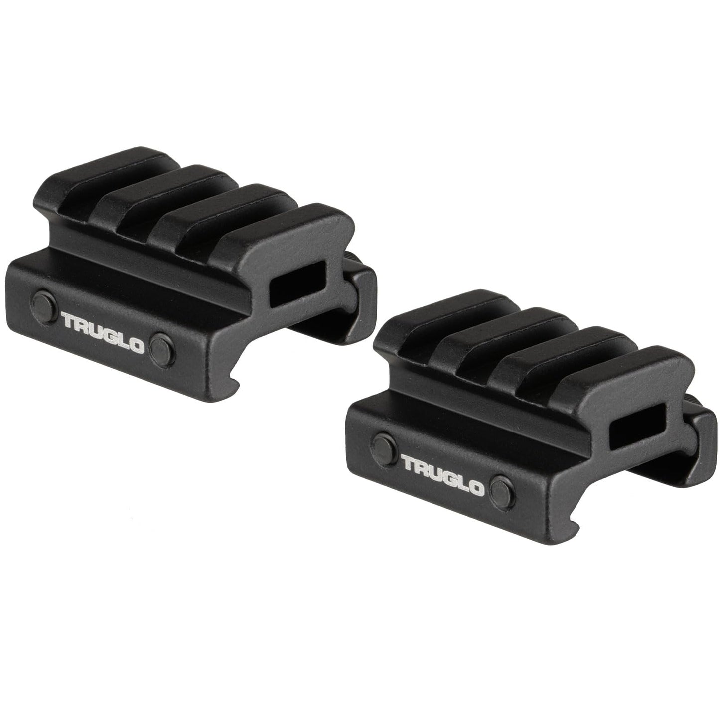 TRUGLO unisex adult 2-Piece RISER MNT PICATINNY 1 2 PCS, Multi, 1.36 inches long x 0.5 high US