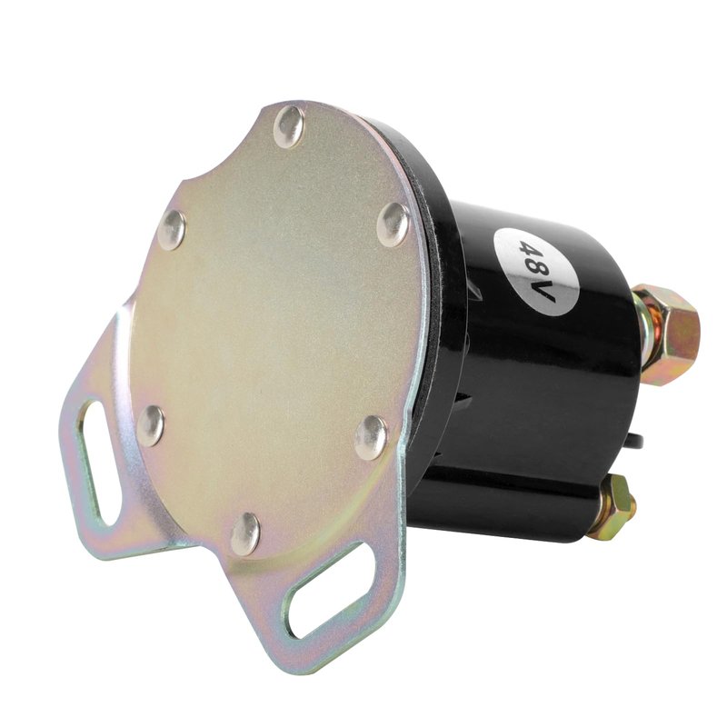 Roykaw Golf Cart Solenoid 48 Volts 150A 4 Terminal for 48-Volts EZGO RXV 2008-up Electric Golf Cart, OEM #649373?624317