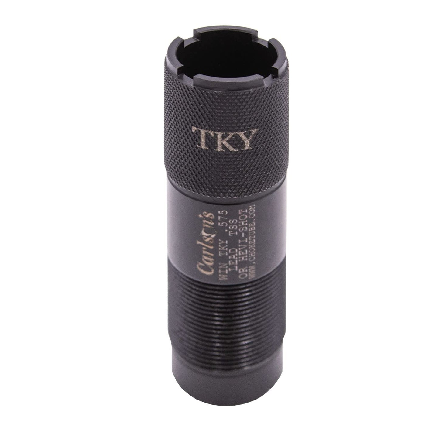 Carlson's Choke Tubes 20 Gauge 17-4 Heat-Treated Black Stainless Steel Extended Turkey Choke Tube for Winchester - Browning Inv - Moss 500 Guns | Made in USA