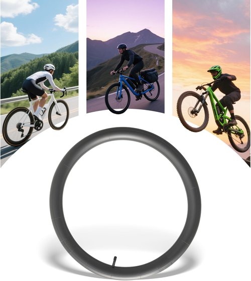 Bike Tube 24 x 2.125 - 2-Pack Schrader Valve Bicycle Tubes for 24-Inch Wheels | Durable & Reliable