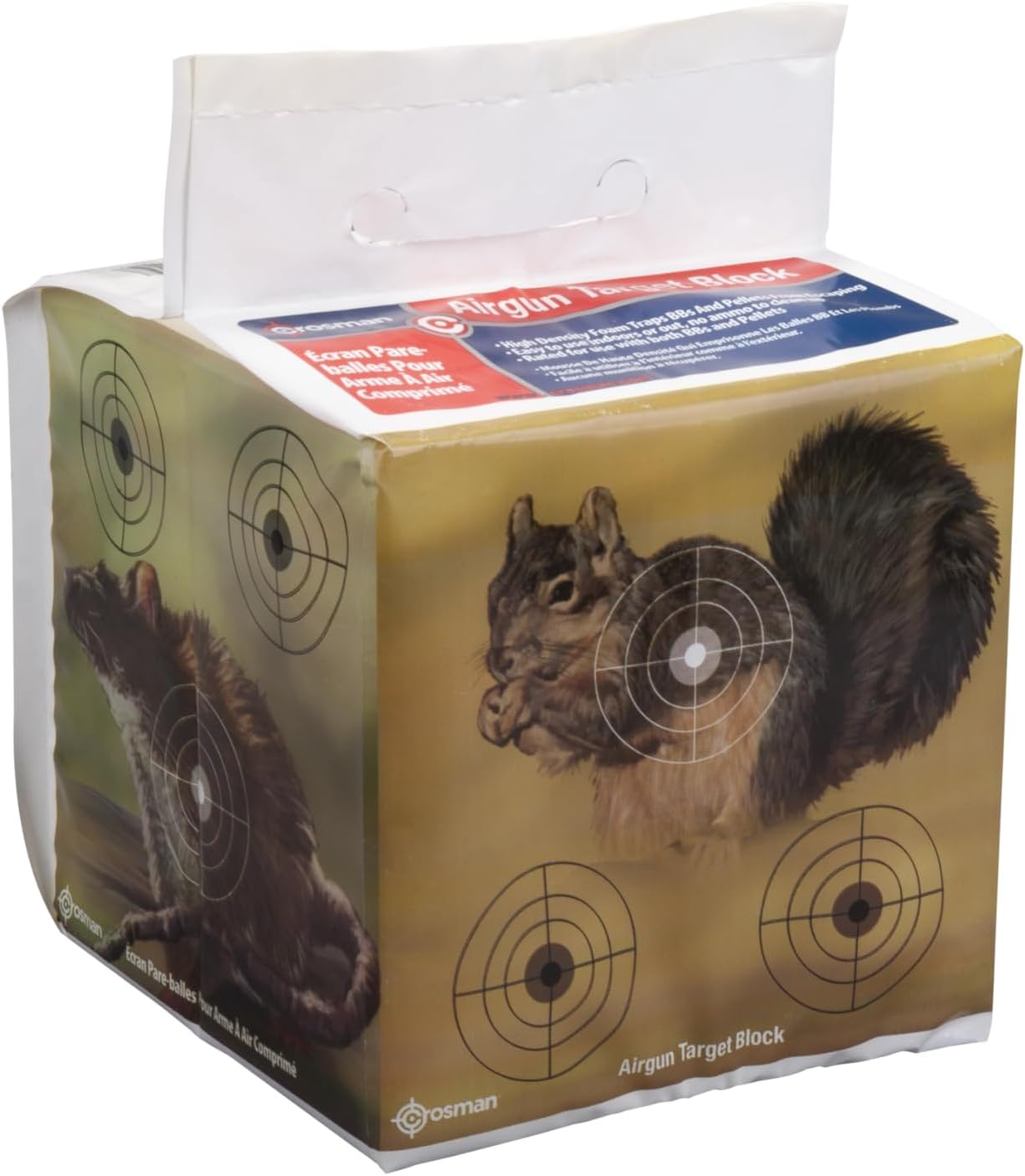 Crosman CSLT Metal Spinning Target - Durable Design for Outdoor Shooting | Black Finish