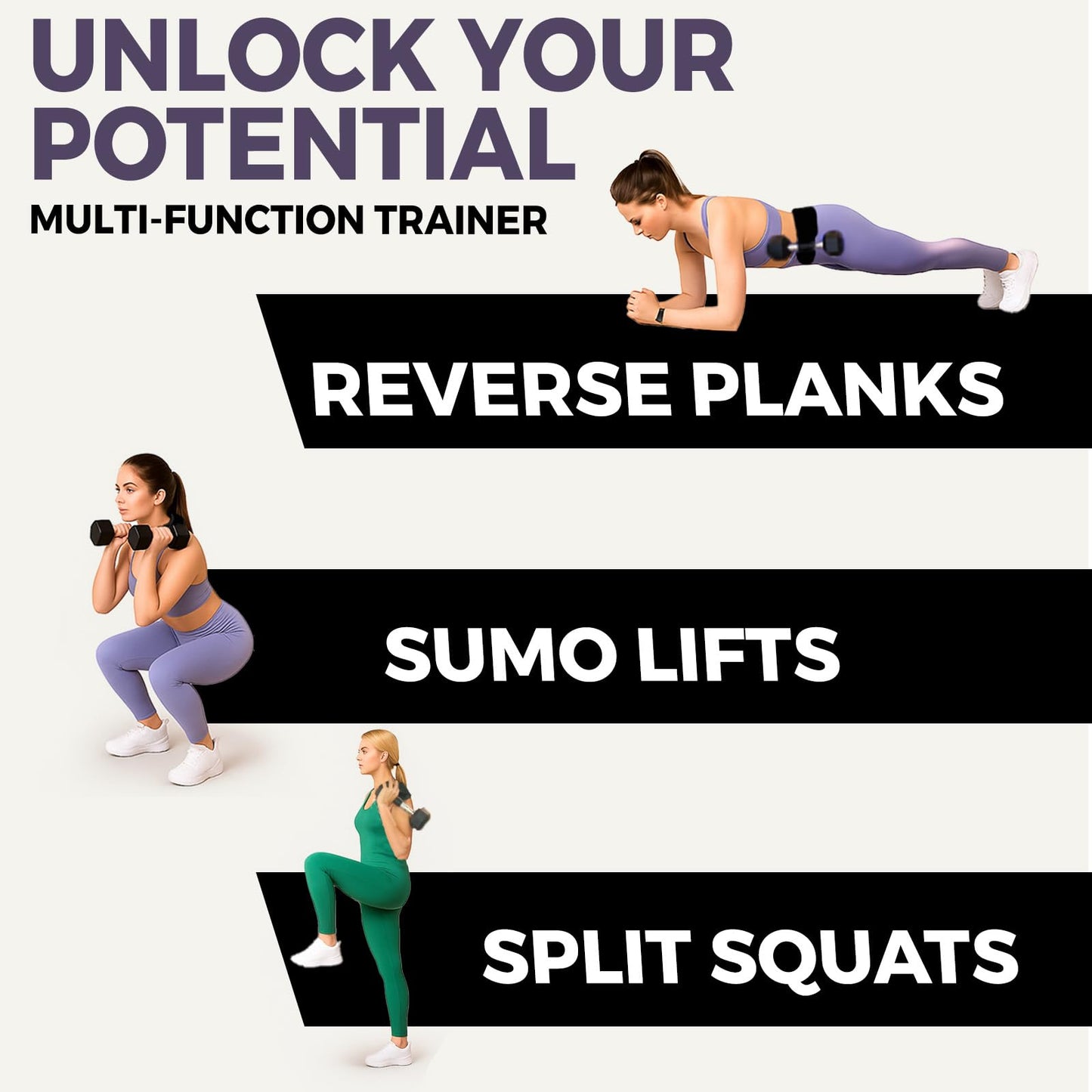 Hip Thrust Belt with Non-Slip Padding – Comfortable Hip Protection, Effective Glute & Booty Builder for Dumbbells, Kettlebells, or Plates – Portable for Home & Gym Workouts