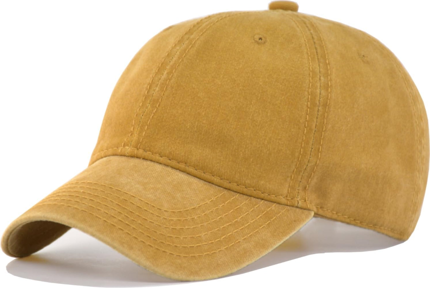 Skiennix Vintage Washed Cotton Baseball Cap - Adjustable Unstructured Low Profile Dad Hat