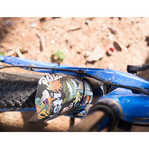 Farbetter Bike Fender, MTB Mud Guard Front and Rear Compatible Bicycle Mud Guard Set Downhill Mountain Bike Mudguard Fits 26, 27.5, 27.5+, 29 Inch Bicycle (Blue)