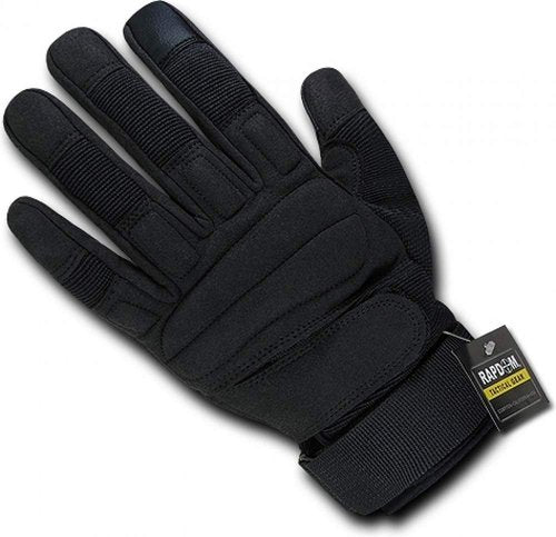 Rapdom Tactical Lightweight Tactical Gloves, Black, Small