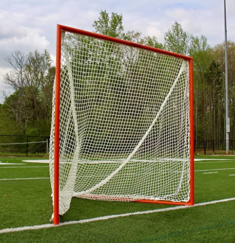 High School Lacrosse Goal - 6x6x7' with White Net