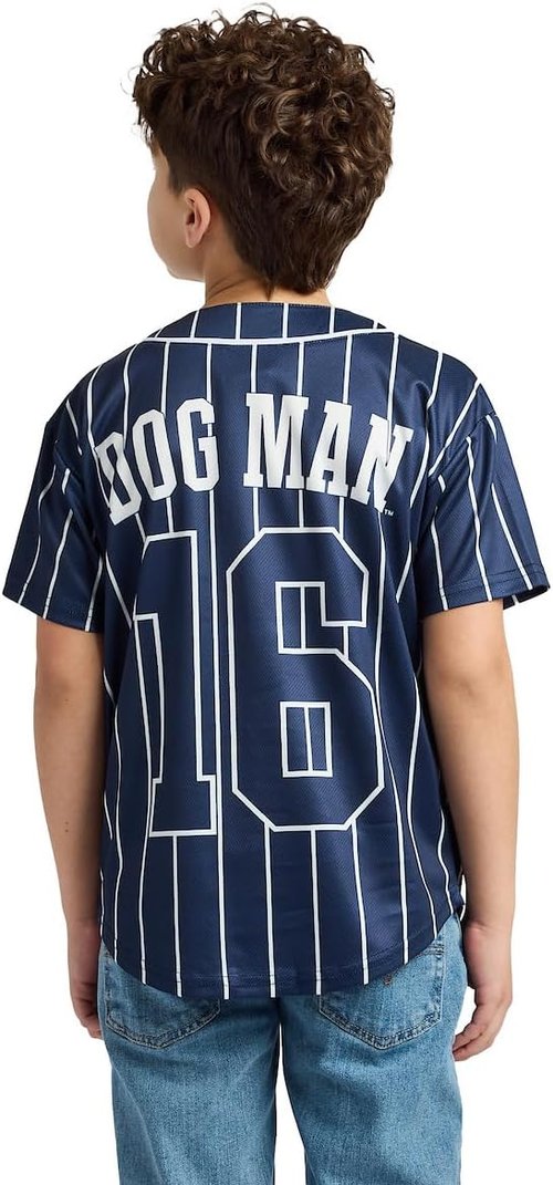 Dog Man 16 Boy's Baseball Jersey & Tee Combo Set - Stylish & Comfortable | Perfect for Playtime