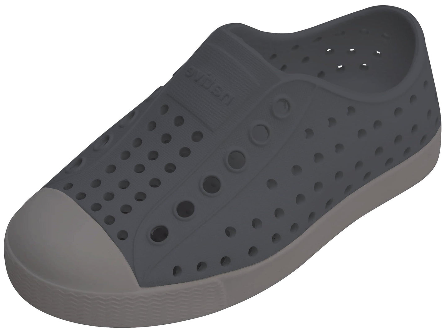 Native Shoes Unisex-Kids Jefferson Sneakers, Gravity Grey/Satellite Grey, 6 Toddler